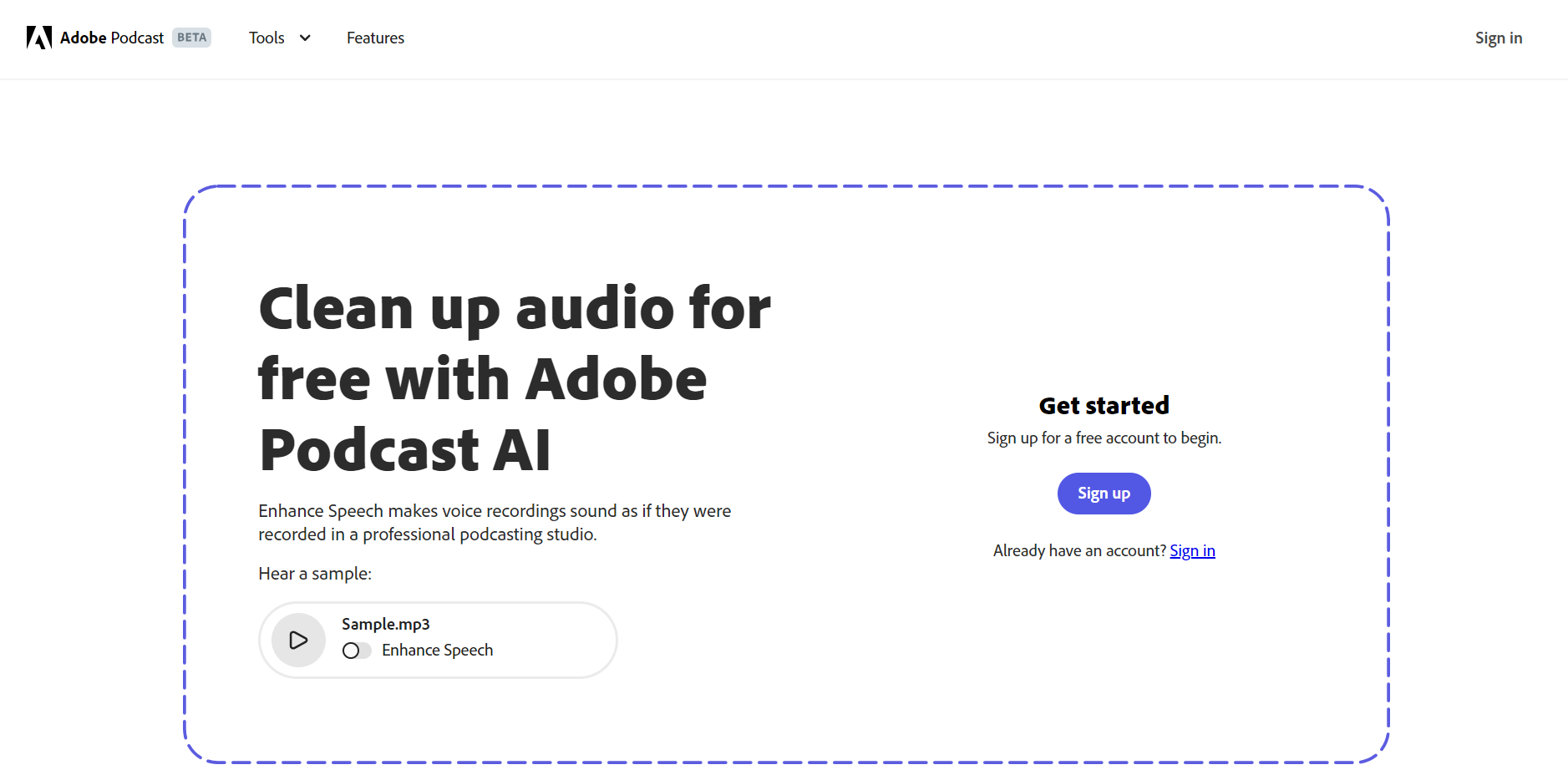 Adobe Podcast