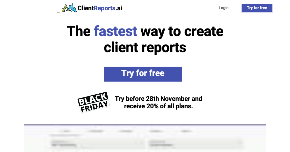 Client Reports Ai