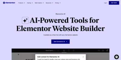 Elementor AI Website Builder