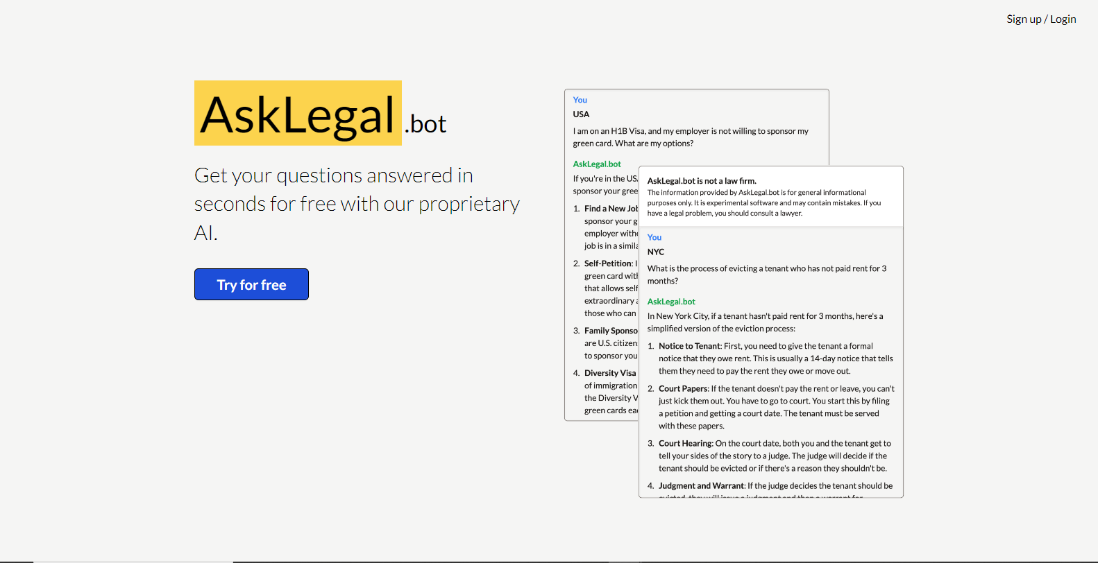 AskLegal.bot