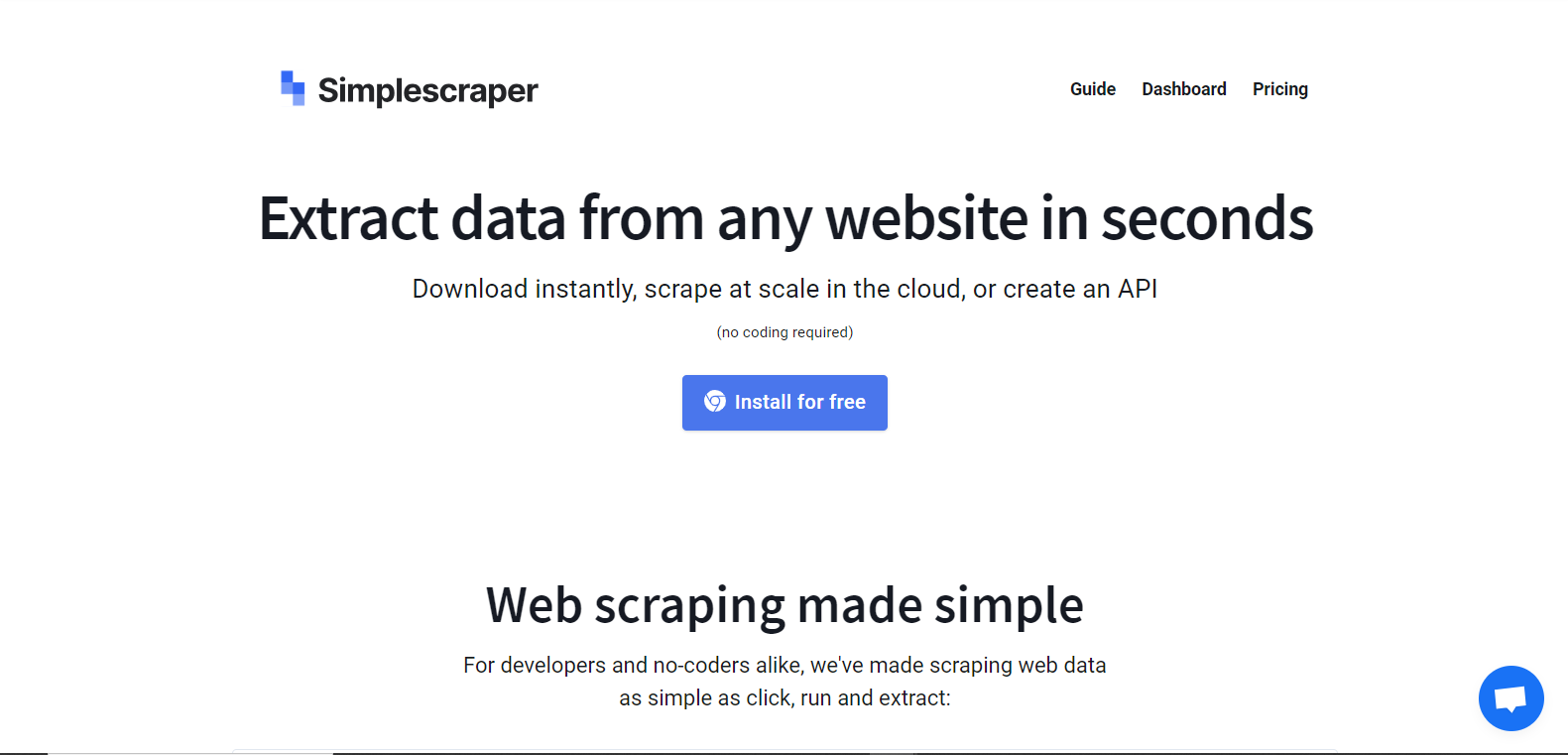 Simplescraper