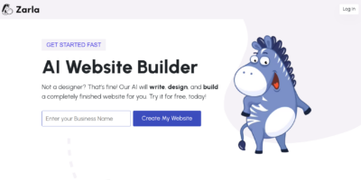 Zarla AI Website Builder