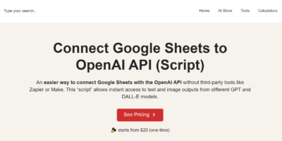 Google Sheets to OpenAI