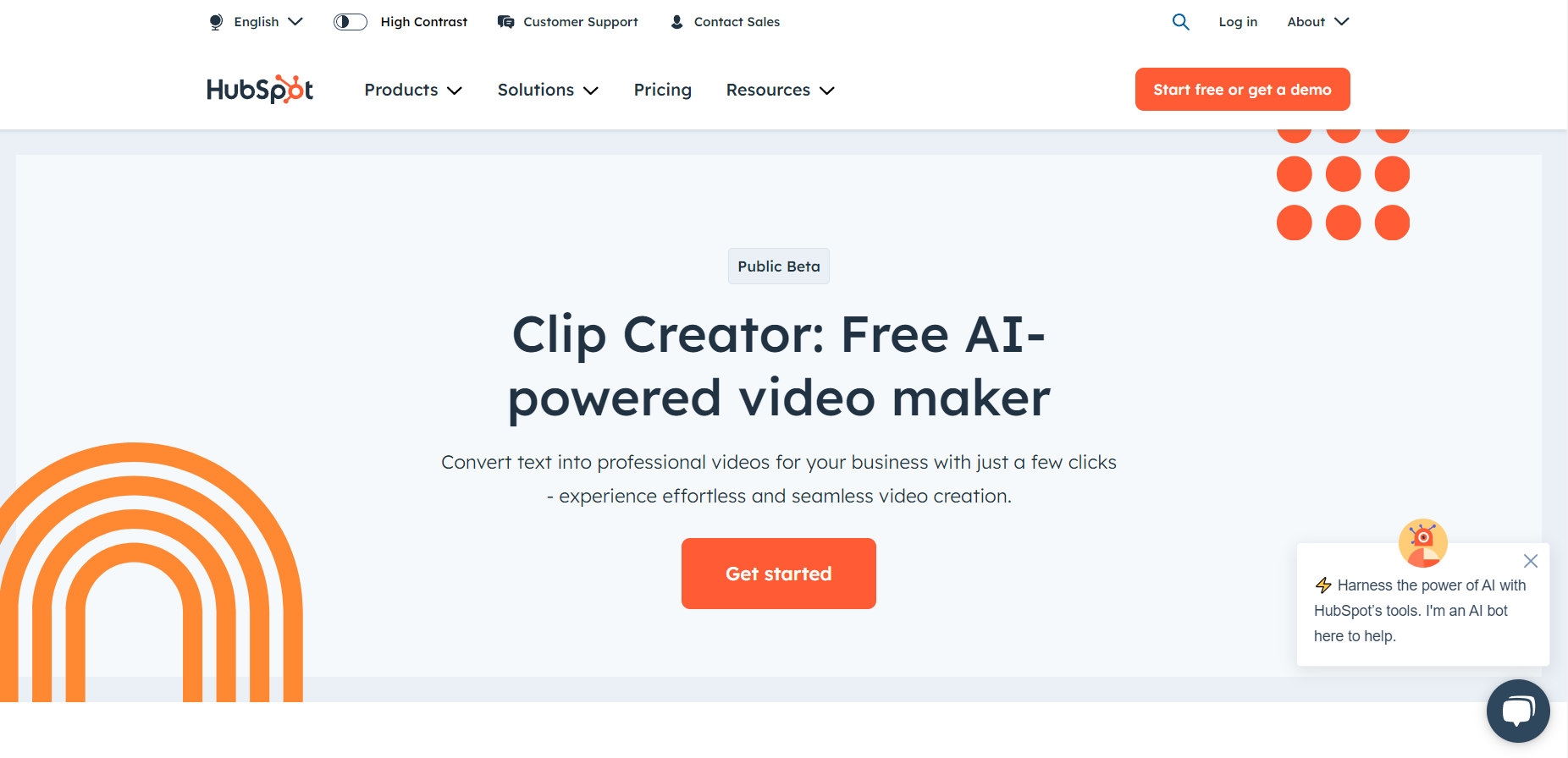 Hubspot Clip Creator