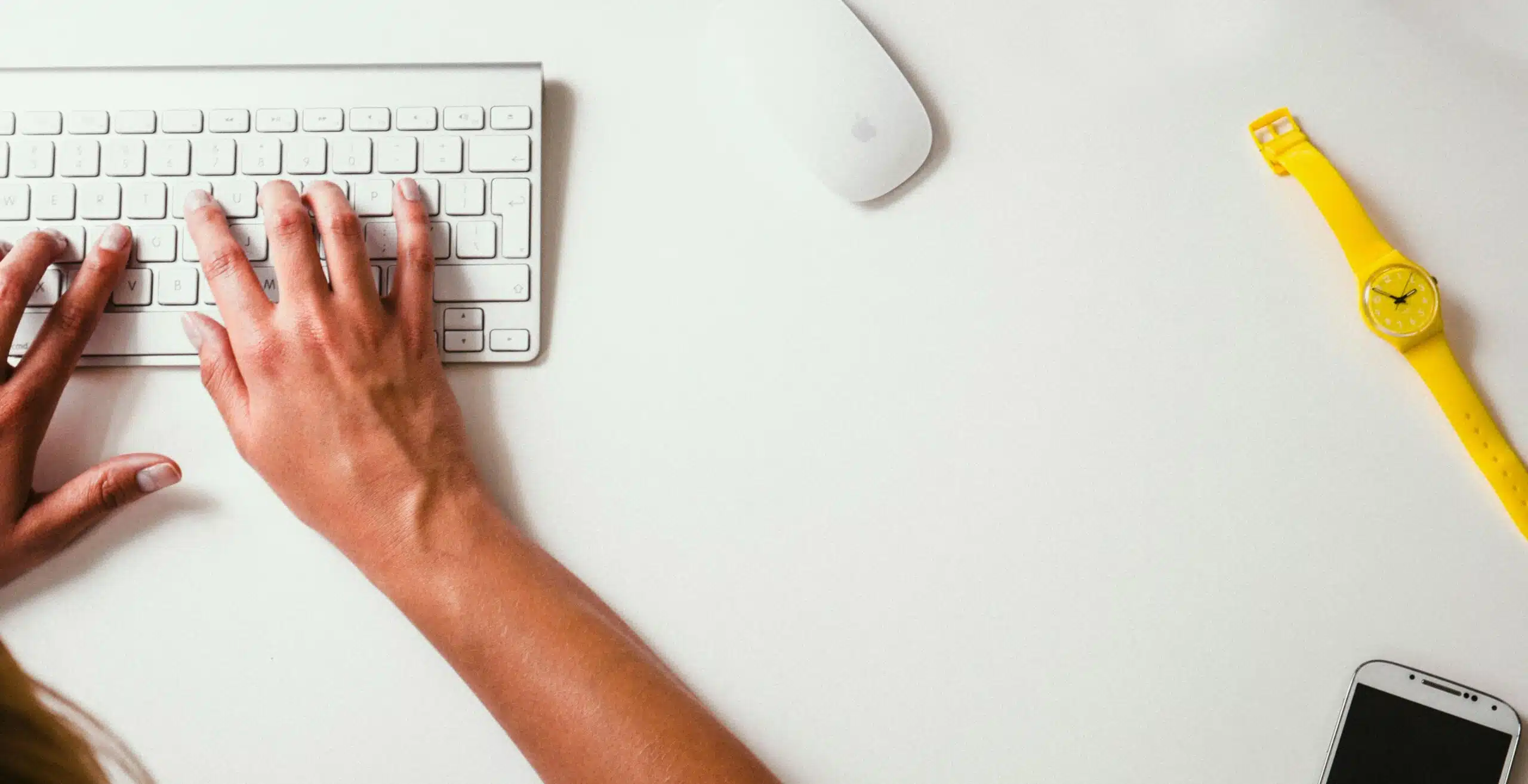 a person using a keyboard