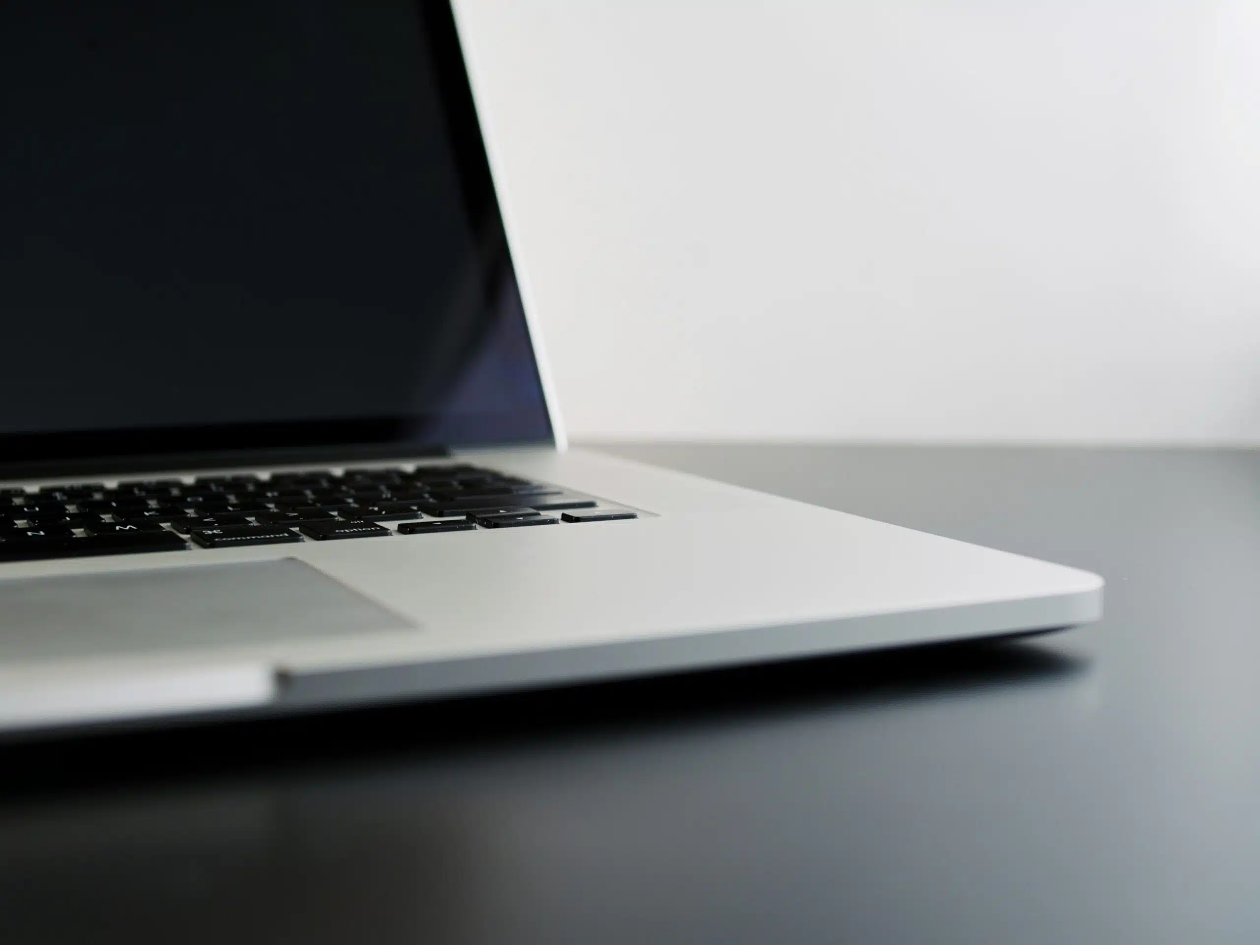  a laptop on a desk