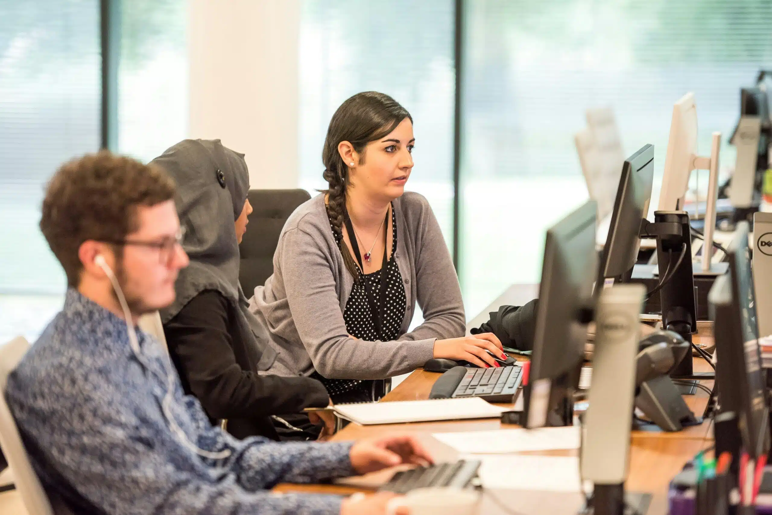 a person working on a digital marketing campaign