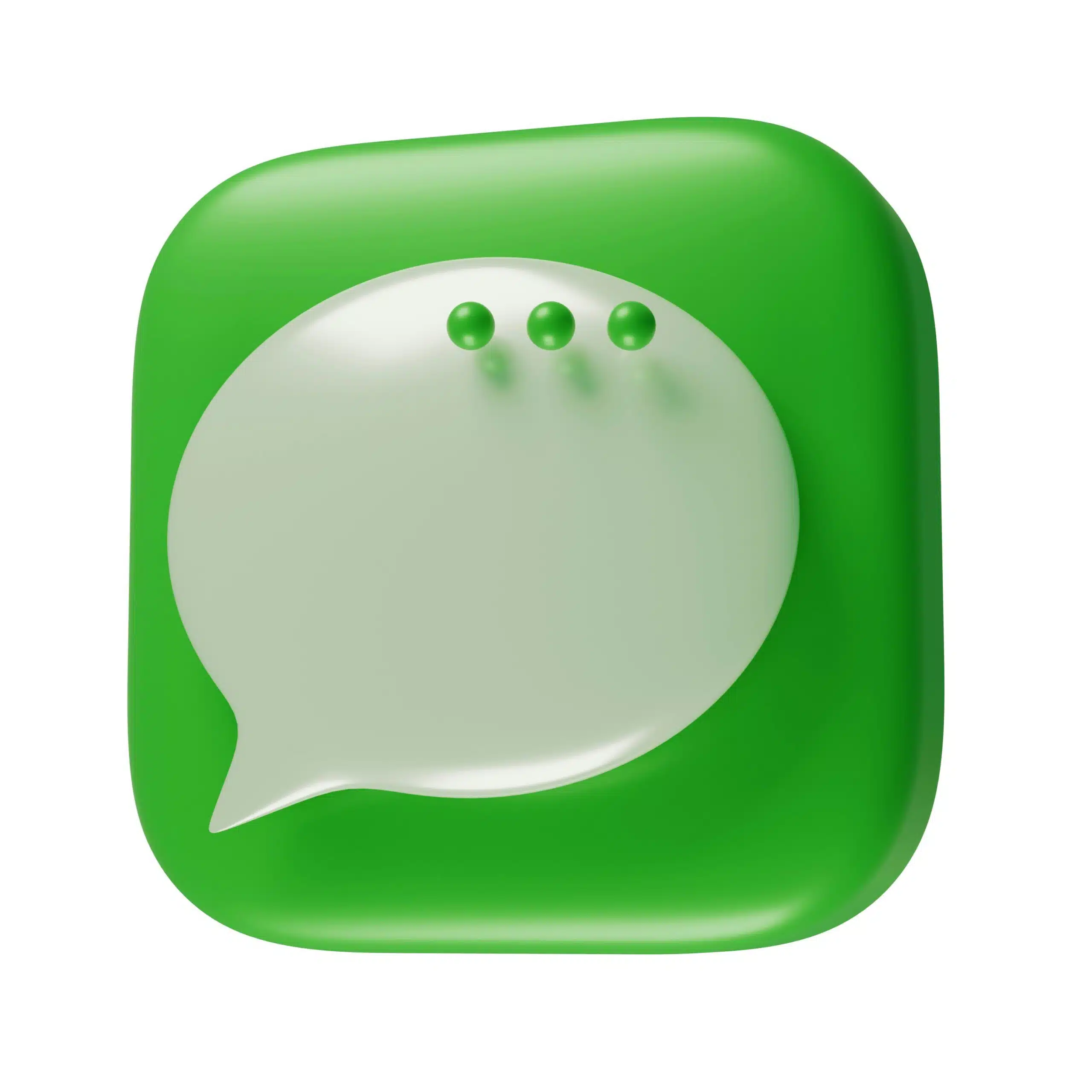 a chat icon