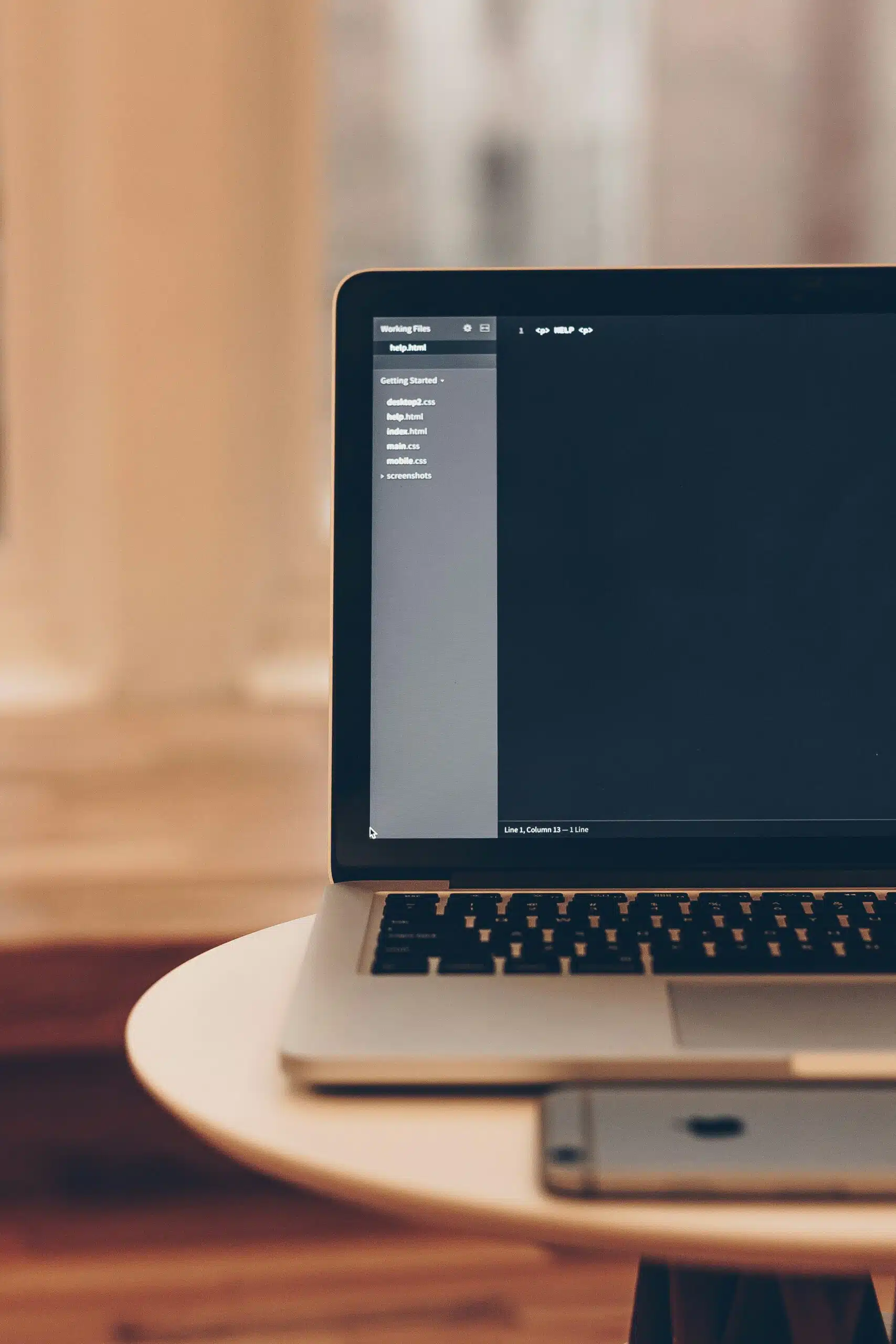close up of an ai marketing tool on laptop