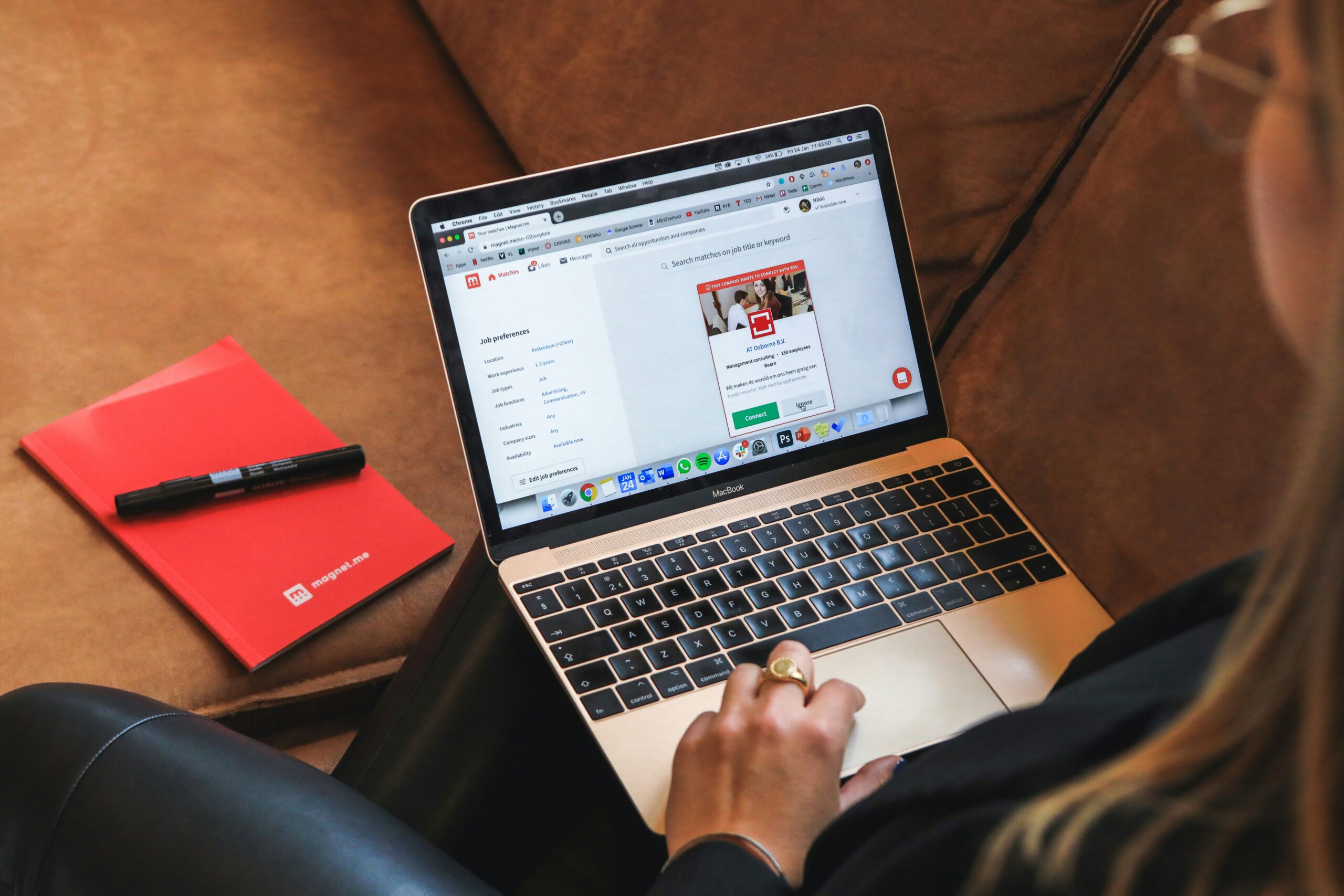 woman working on an ai marketing tool - AI Marketing Tools woman working on an ai marketing tool