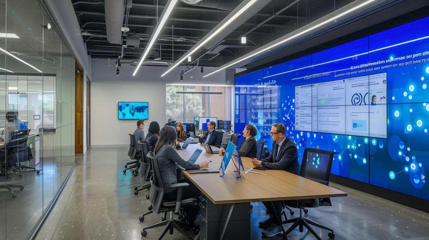 a-in-a-modern-office-setting-7f064f4b-10d1-48ea-8681-8a3f86b17104jpg - AI Marketing Tools