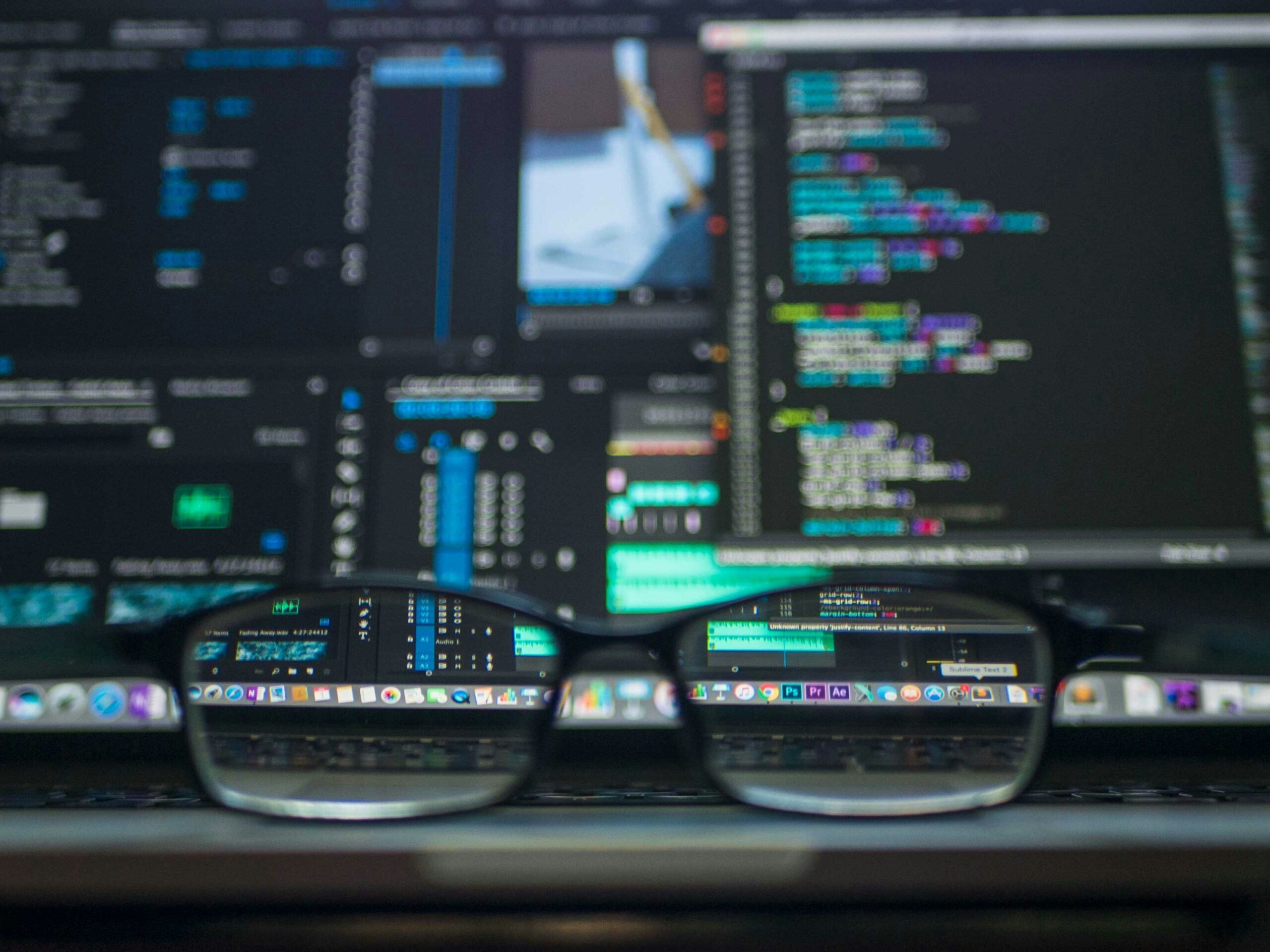 a laptop screen with coding - AI Marketing Tools a laptop screen with coding