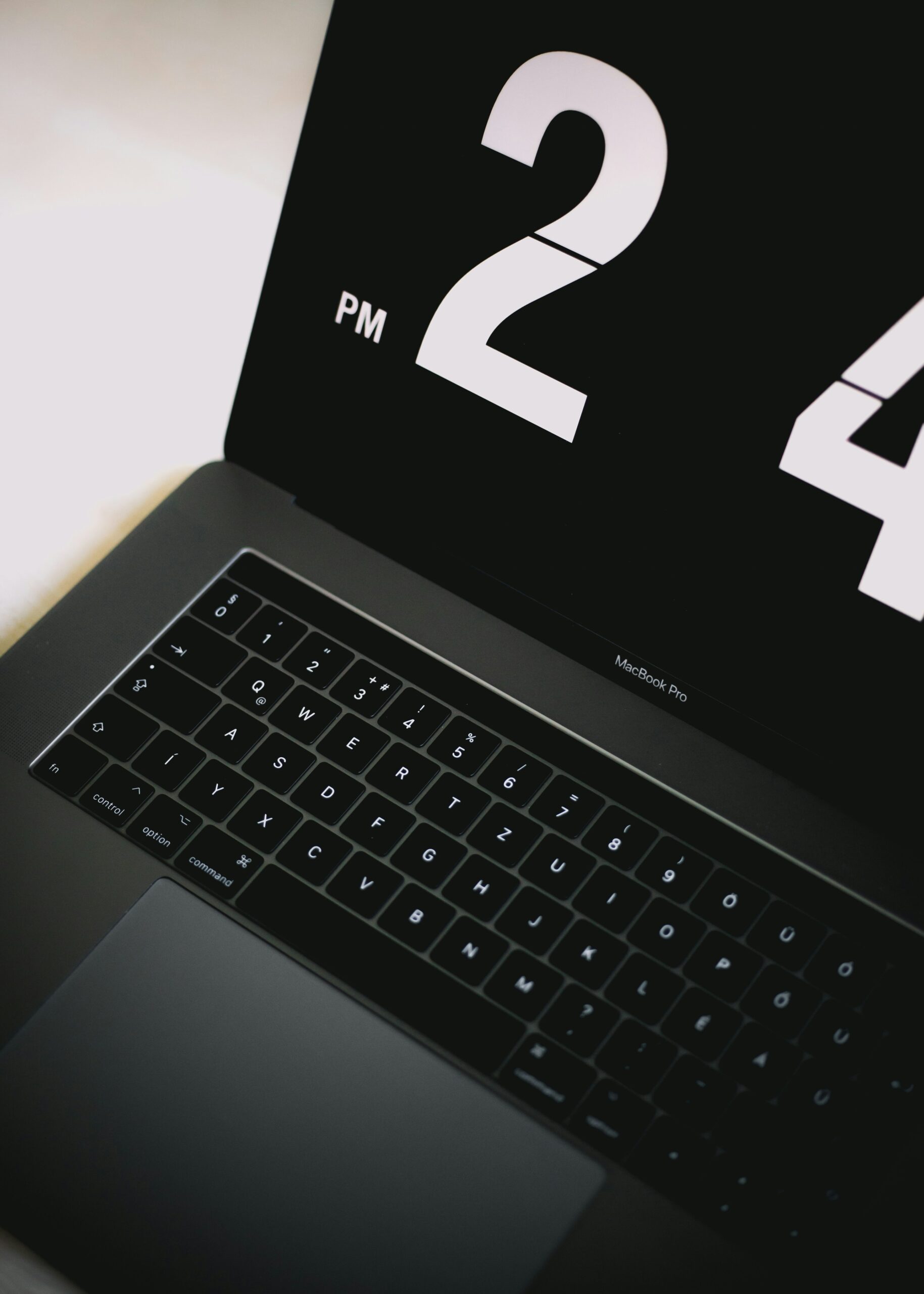 a laptop screen with time - AI Marketing Tools a laptop screen with time