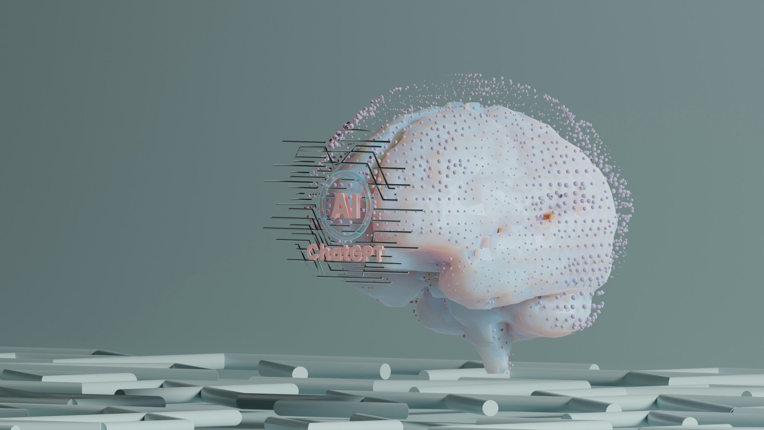 a digitized brain - AI Marketing Tools a digitized brain