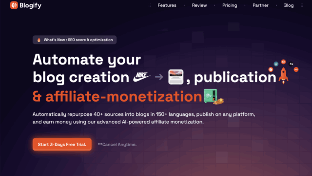 Blogify