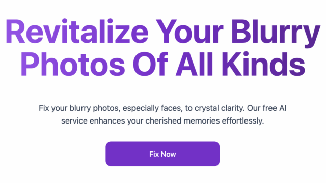 Fix Blur